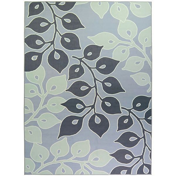 Homefires Serenity Garden Indoor/Outdoor Decorative Accent Rug