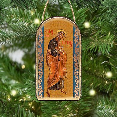 G.Debrekht Saint Peter Religious Christian Sacred Icon Ornament Inspirational Icon Decor