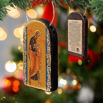 G.Debrekht Saint Peter Religious Christian Sacred Icon Ornament Inspirational Icon Decor