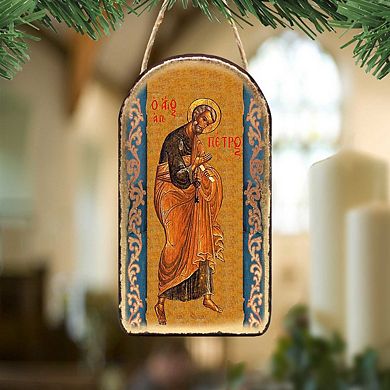 G.Debrekht Saint Peter Religious Christian Sacred Icon Ornament Inspirational Icon Decor