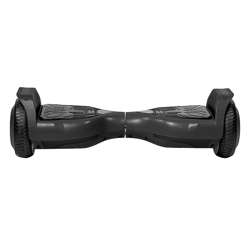 Swagtron - swagBOARD Twist T580 Hoverboard with Light-Up LED Wheels & Exclusive LiFePo™ Battery - Speeds up to 6.5 mph - Black
