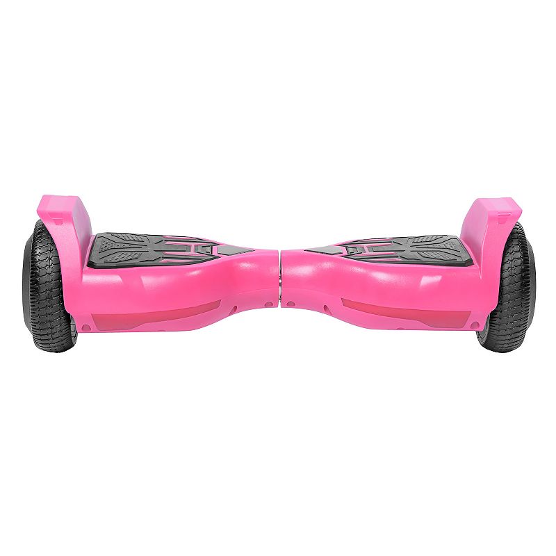 Swagtron - swagBOARD Twist T580 Hoverboard with Light-Up LED Wheels & Exclusive LiFePo™ Battery - Speeds up to 6.5 mph - Pink
