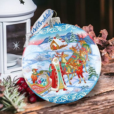 Long-awaited Courier Glass Ornament Limited Edition by G. DeBrekht