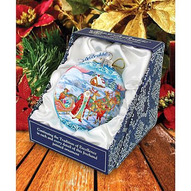 Long-awaited Courier Glass Ornament Limited Edition by G. DeBrekht