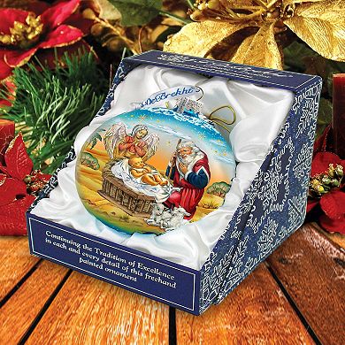 Adoration Glass Ornament Limited Edition by G. DeBrekht