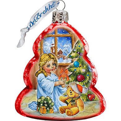 Designocracy Kids Play Mercury Glass Christmas Ornaments Set of 3 by G. DeBrekht Christmas Decor