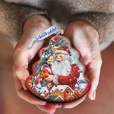 G.Debrekht Gingerbread Tree Glass Christmas Ornament by G. DeBrekht Christmas Decor - 762-015