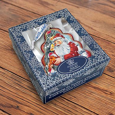 G.Debrekht Gingerbread Tree Glass Christmas Ornament by G. DeBrekht Christmas Decor - 762-015