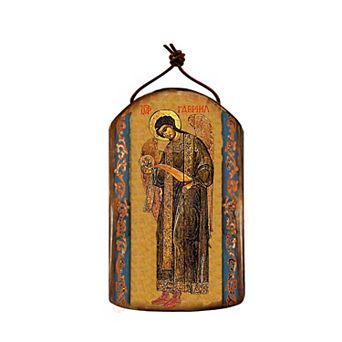 G.Debrekht Saint Gabriel Archangel Religious Christian Sacred Icon Ornament Inspirational Icon Decor
