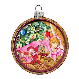 G.Debrekht Ba 1st Christmas Cut Ball Glass Ornament by G. DeBrekht Decor Christmas Decor - 764-007