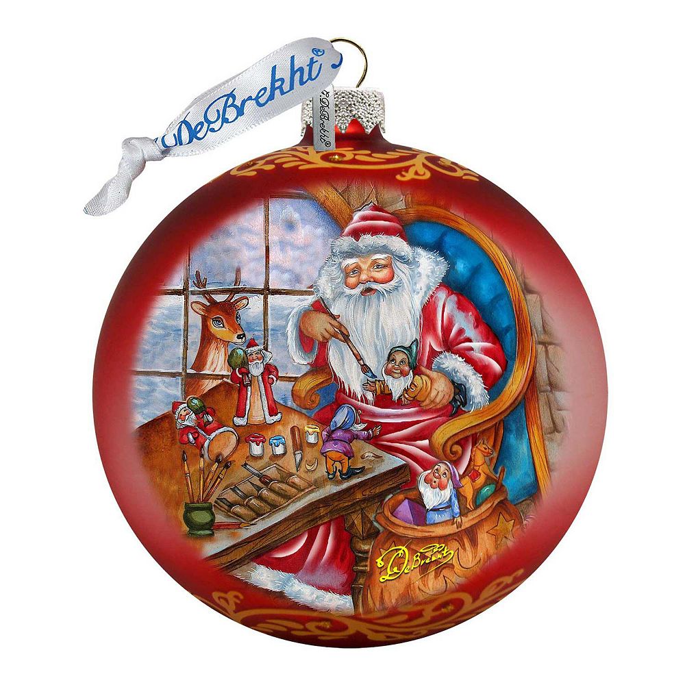 Santa Atelier Glass Ornament Limited Edition by G. DeBrekht