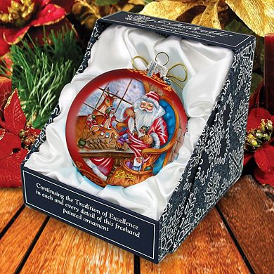 Santa Atelier Glass Ornament Limited Edition by G. DeBrekht