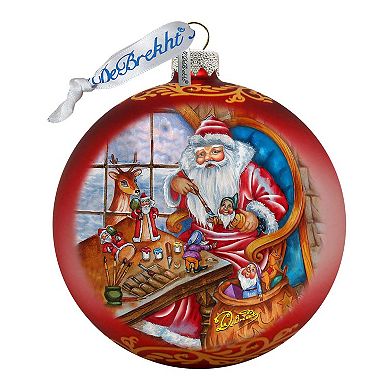 Santa Atelier Glass Ornament Limited Edition by G. DeBrekht