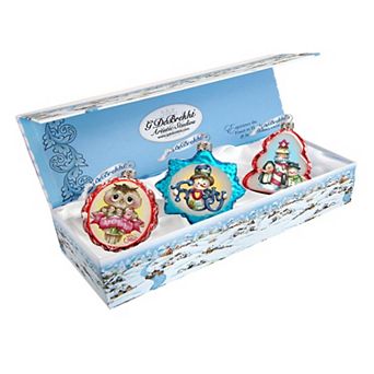 Designocracy Holiday Mercury Glass Christmas Ornaments by G. DeBrekht Christmas Decor