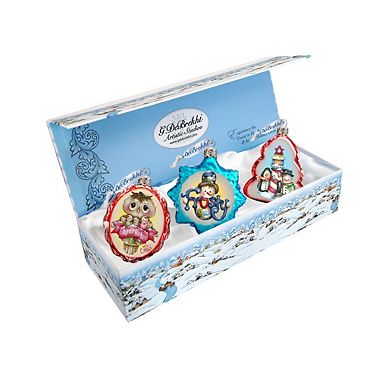 Designocracy Holiday Mercury Glass Christmas Ornaments by G. DeBrekht Christmas Decor