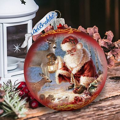 Abundance of Joy Glass Ornament Limited Edition by D. Gelsinger