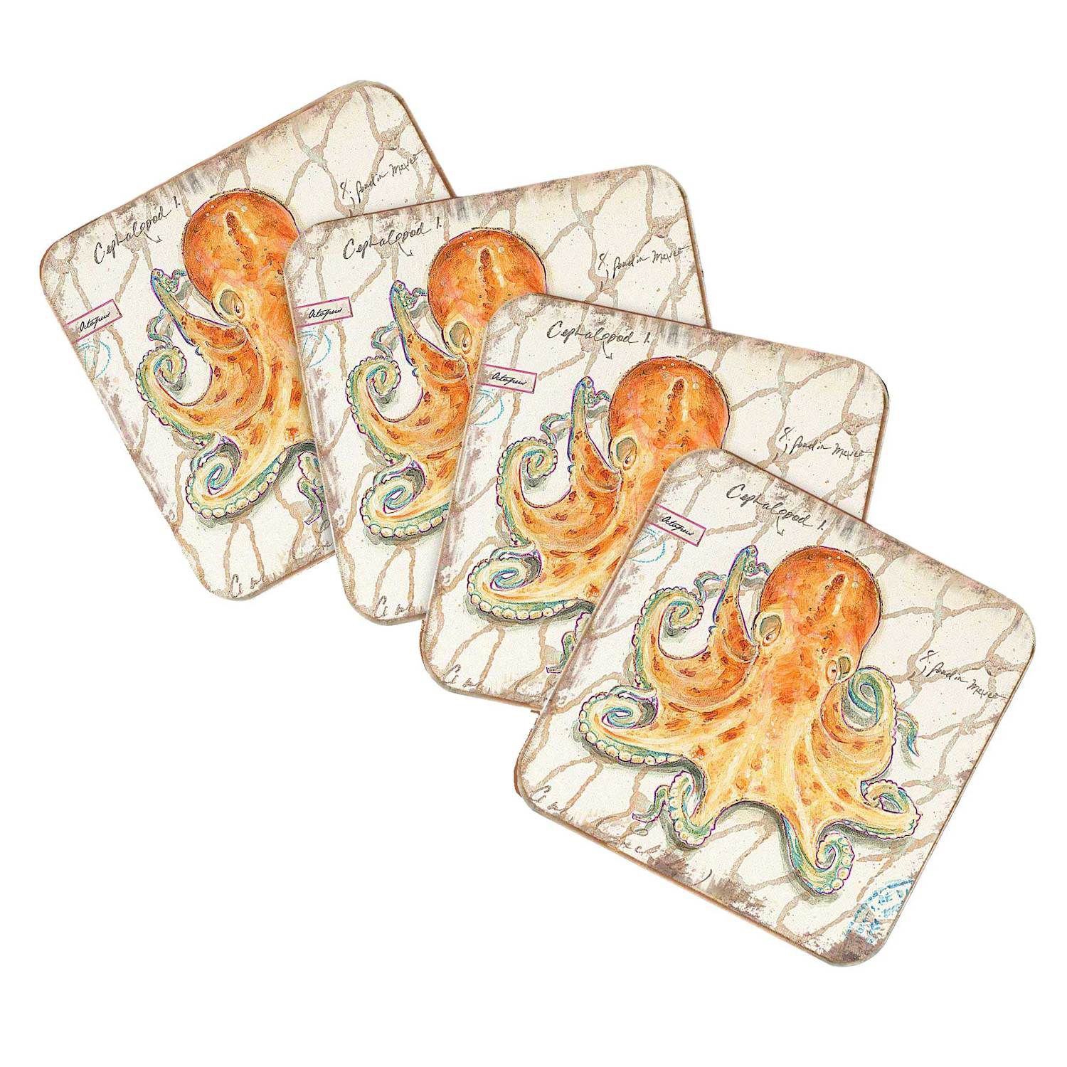 Corkology 407 Petroglyphs Cork Coaster Sets, 1 - King Soopers