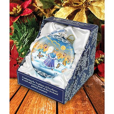 Butterfly Fairy Glass Ornament Limited Edition by G. DeBrekht