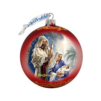 Holy Night Glass Ornament Limited Edition by D. Gelsinger