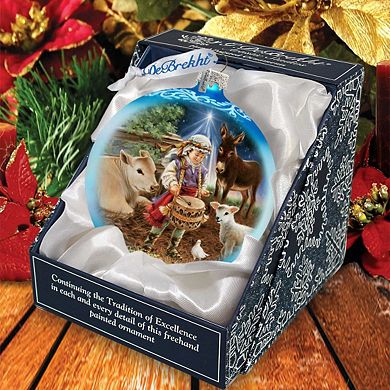 G.Debrekht Little Drummer Boy Glass Ornament by D. Gelsinger DecorNativity Holiday Decor - 71151-9720