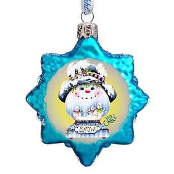Designocracy The Sweetest Season Mercury Glass Christmas Ornament by J. Mills-Price Christmas Decor