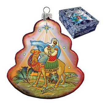 G.Debrekht The King Tree Glass Christmas Ornament by G. DeBrekht Decor Christmas Decor - 762-039