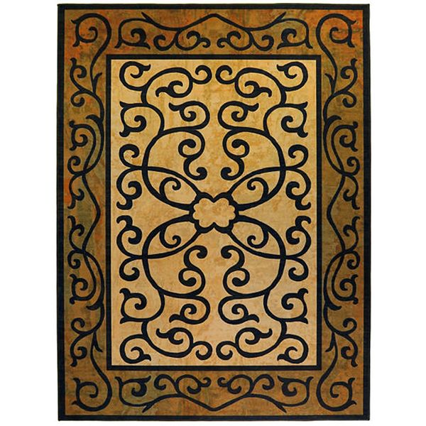 Homefires Frontgate Indoor/Outdoor Decorative Accent Rug