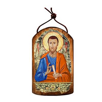 G.Debrekht Saint Jude Religious Christian Sacred Icon Ornament Inspirational Icon Decor