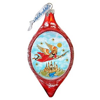 G.Debrekht Watching Over You Drop Glass Ornament by G. DeBrekht DecorNativity Holiday Decor - 757-211