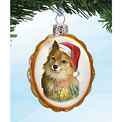 Designocracy Doggy Mercury Glass Christmas Ornaments by G. DeBrekht Christmas Decor