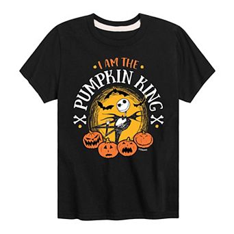 Disney's The Nightmare Before Christmas Boys 8-20 I Am The Pumpkin King Graphic Tee