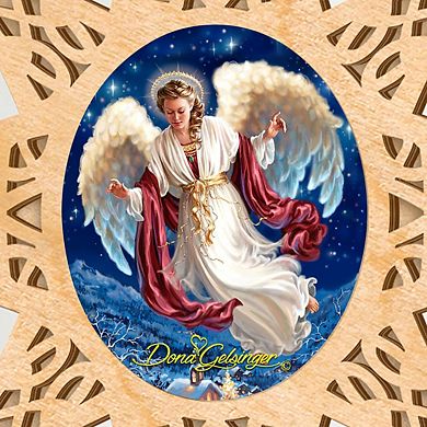 G.Debrekht Angel Of Peace Tree Topper by D. Gelsinger Christmas Decor - 89484-DG