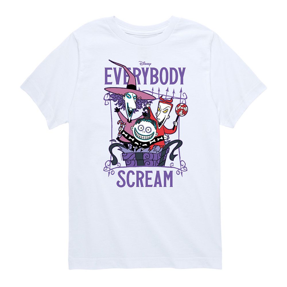 Disney's The Nightmare Before Christmas Boys 8-20 Everybody Scream ...