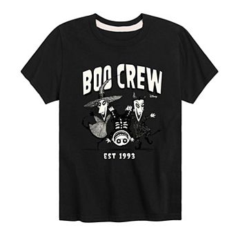 Disney's The Nightmare Before Christmas Jack Skellington Boys 8-20 Original Boo Crew Glow Graphic Tee