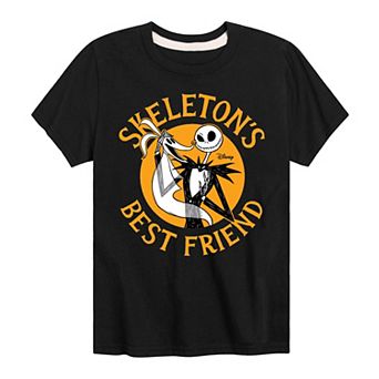 Disney's The Nightmare Before Christmas Boys 8-20 Skeletons Best Friend Graphic Tee