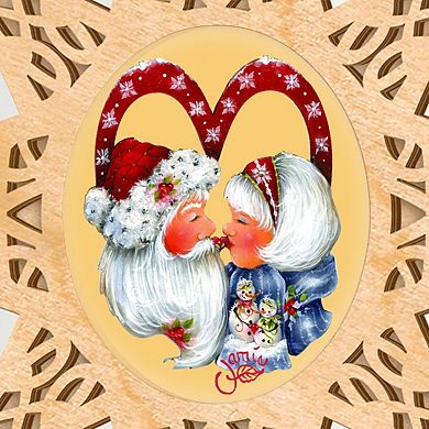 G.Debrekht Merry Kissmas Tree Topper by Jamie Mills-Price Christmas Decor - 89471-JM