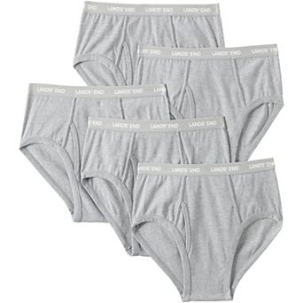 Big & Tall Lands' End 5 pc Knit Briefs Set