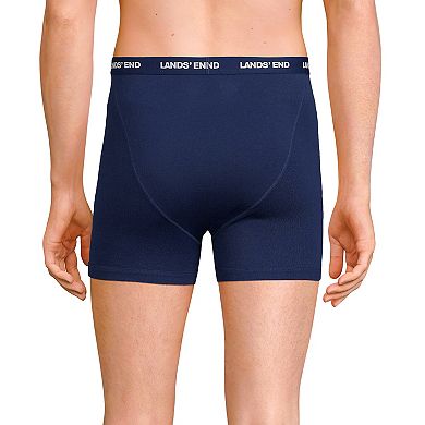 Big & Tall Lands' End Knit Boxer 5-Pack