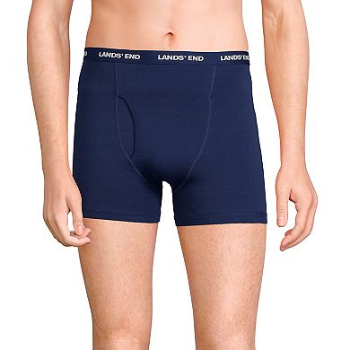 Big & Tall Lands' End Knit Boxer 5-Pack