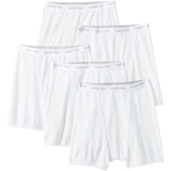Big & Tall Lands' End Knit Boxer 5-Pack