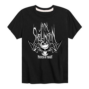 Disney's The Nightmare Before Christmas Jack Skellington Boys 8-20 Master Of Fright Graphic Tee