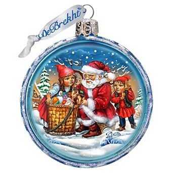 G.Debrekht Christmas Tale Glass Christmas Ornament by G. DeBrekht Christmas Decor - 73367C