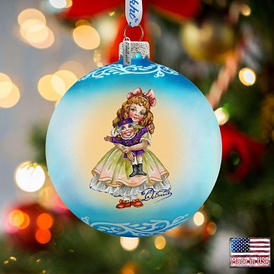 G.Debrekht Nutcracker Ballet Glass Ornament Set of 3 by G. DeBrekht Decor Christmas Decor - 73740-S3