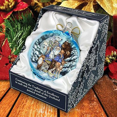 The Animal Whisperer Glass Ornament Limited Edition by J. Bergsma