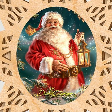 G.Debrekht Enchanted Santa Tree Topper by D. Gelsinger Christmas Decor - 89485-DG