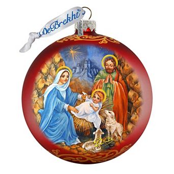 The Lamb of God Glass Ornament Limited Edition by G. DeBrekht
