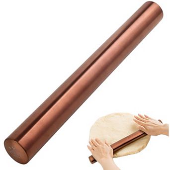 Zulay Kitchen Stainless Steel Rolling Pin