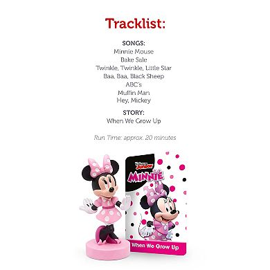 tonies Disney's Minnie Mouse Audio Character for Toniebox