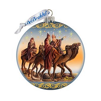 Nostalgic Tree Kings Journey Glass Ornament Limited Edition by G. DeBrekht