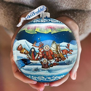 Northern Light Ball Glass Ornament Limited Edition by G. DeBrekht
